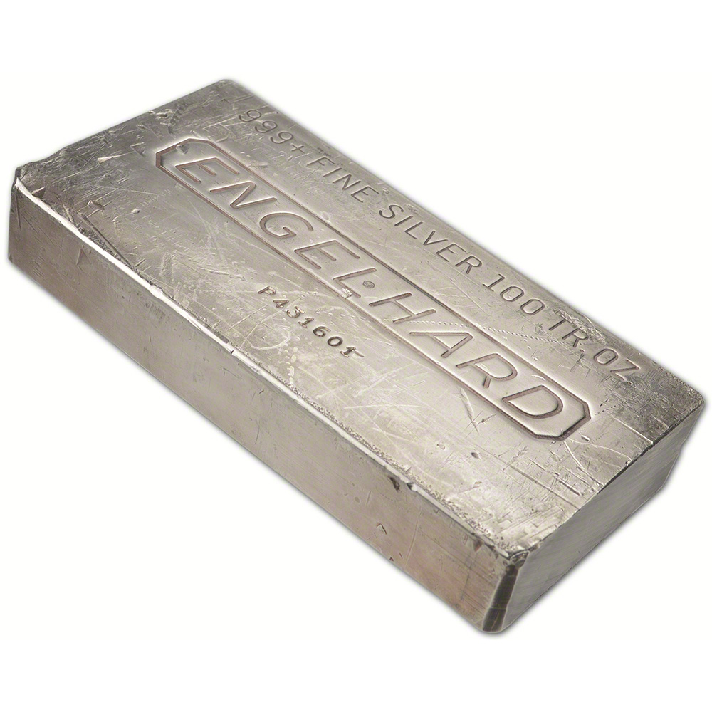 engelhard 10 oz silver bar serial number c1404864